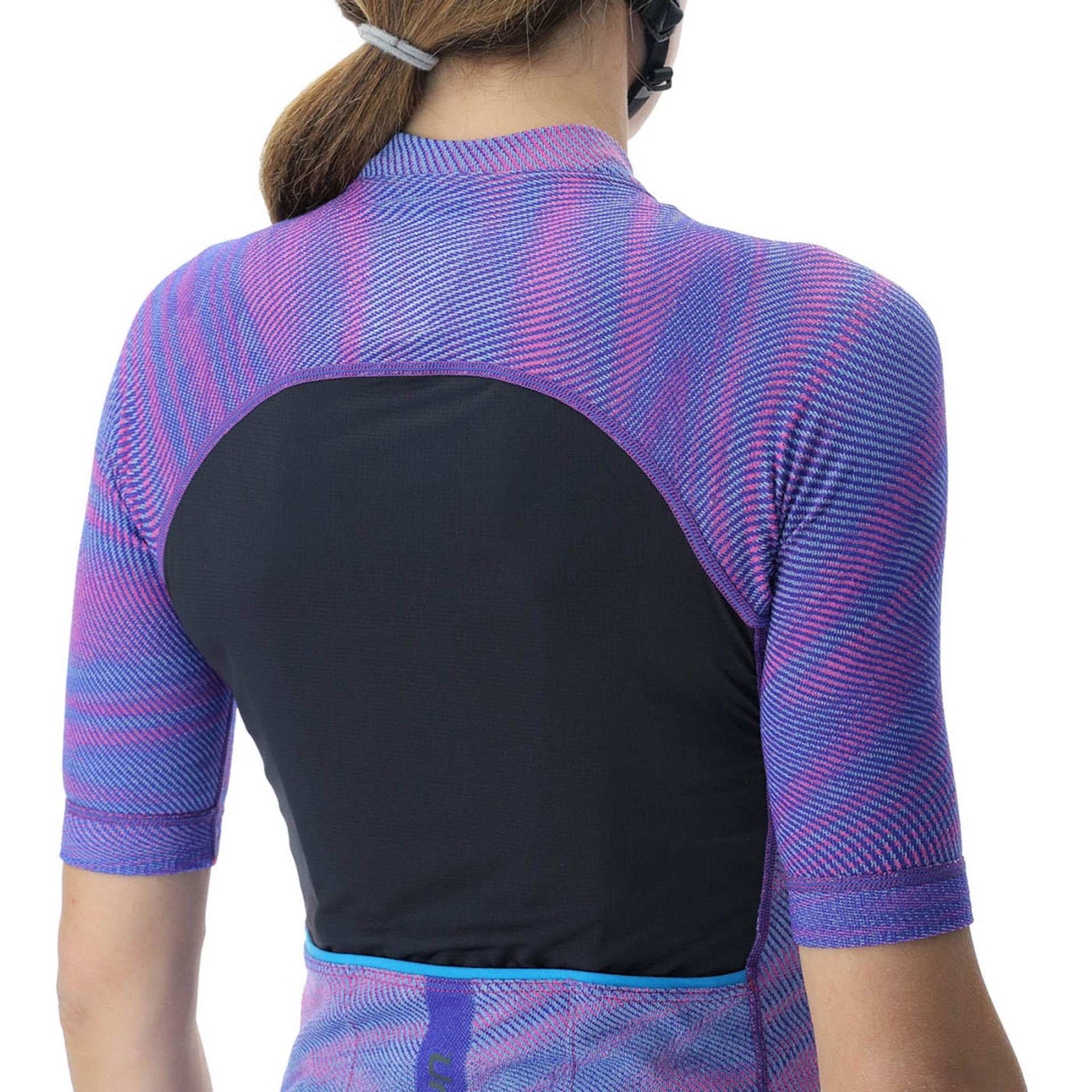 UYN Wave OW Fietsshirt Korte Mouwen Paars/Roze Dames