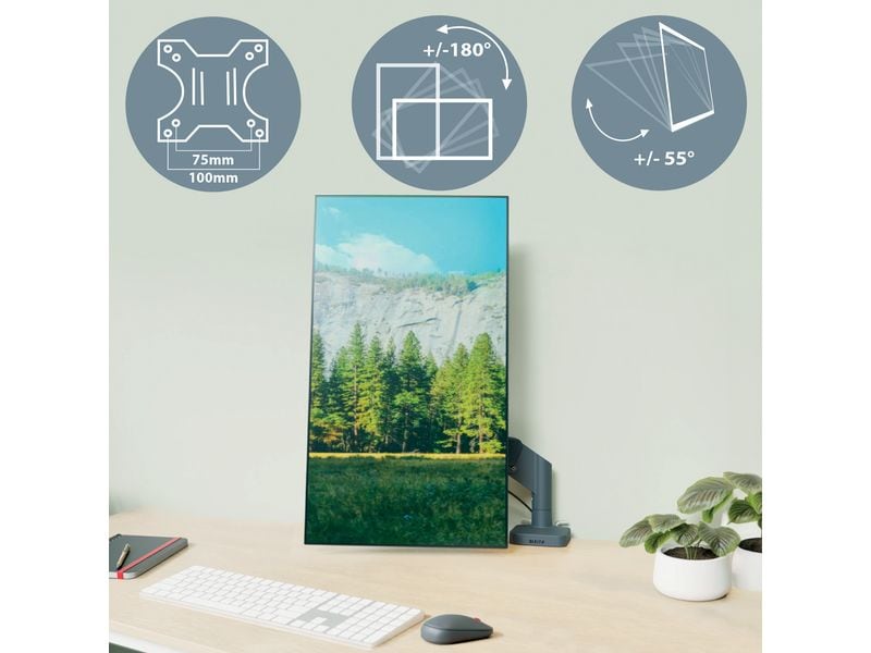 Leitz Ergo Single Monitorarm Single Monitorarm