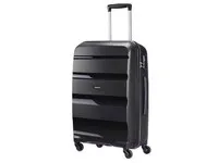 American Tourister Bon Air, Spinner, Sort, Polypropylen (PP), 4 hjul, 1 stk, 53 L