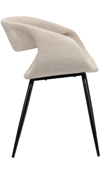 Eetkamerstoel Wally Beige 2 stuks