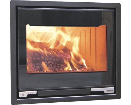 Aduro 5-1 stalen zwarte inzethaard, 7 kW