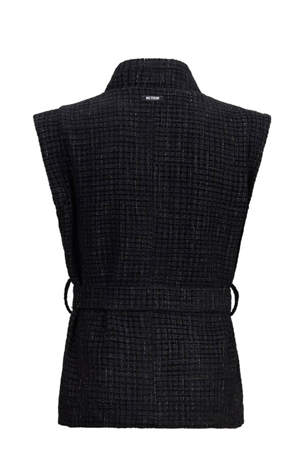 Retour Jeans gilet Hilal zwart