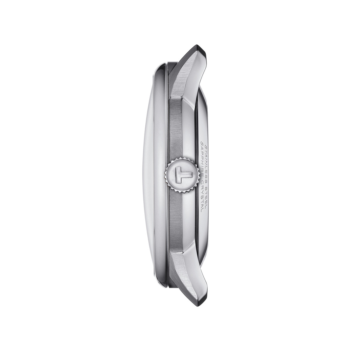 Montre TISSOT t-classic mixte automatique acier bracelet cuir marron