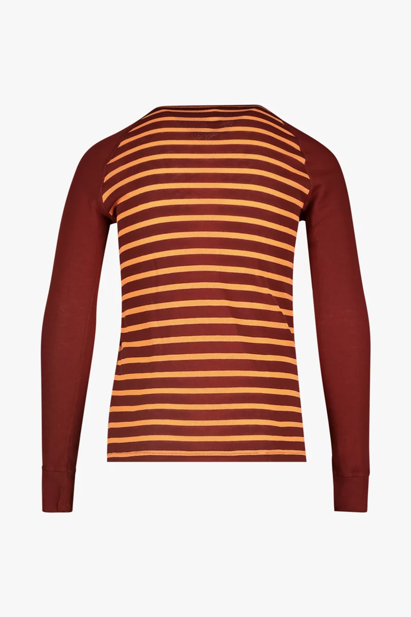 Odlo Active Warm ECO Stripes Kinder Thermo Longsleeve