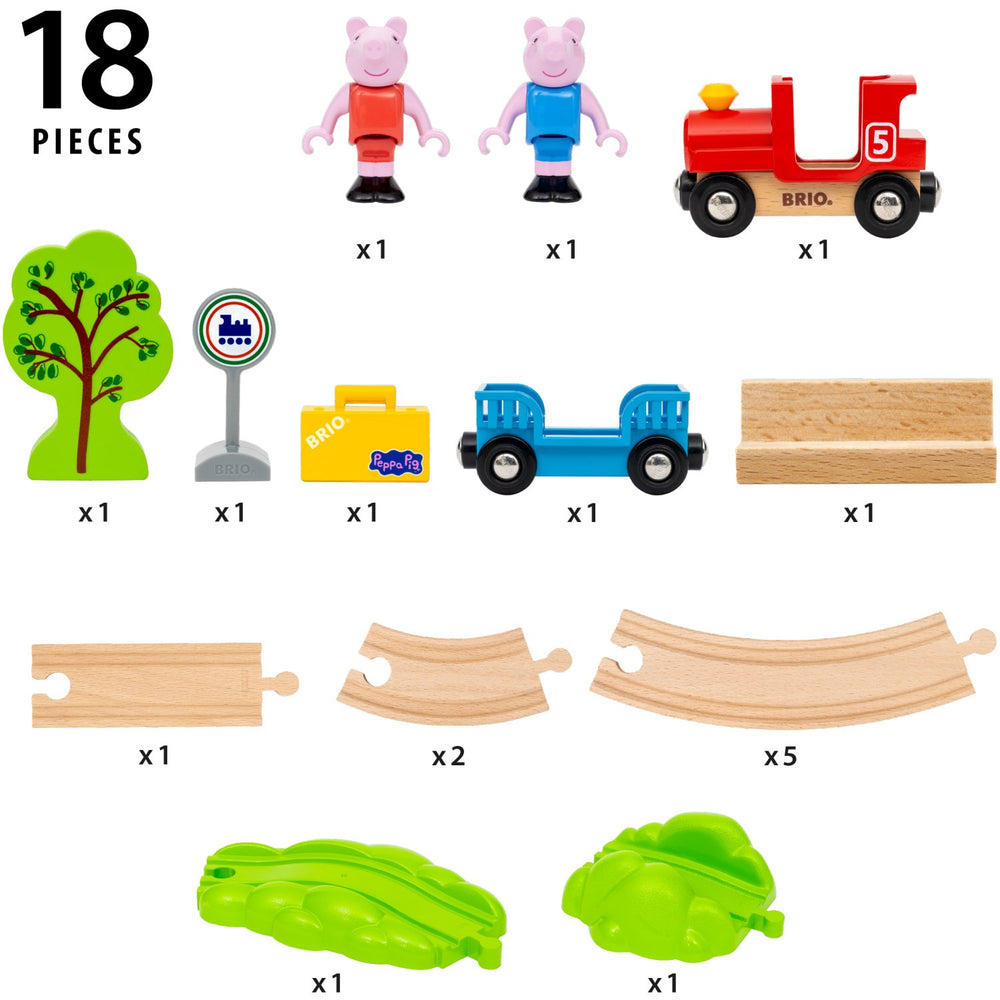 Køb BRIO® Peppa Pig Train Set