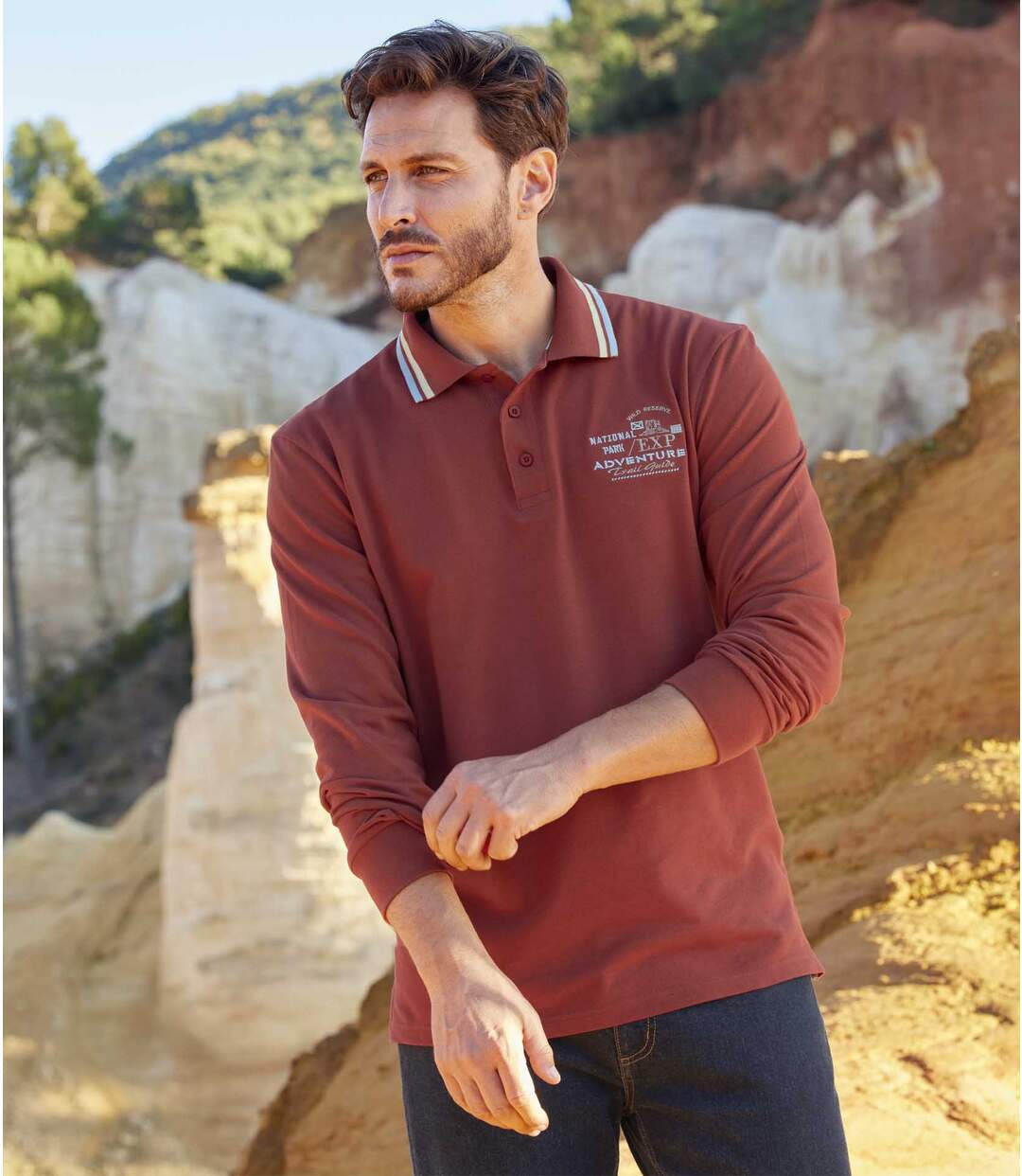 Lot de 2 Polos Maille Piquée Arizona Adventure