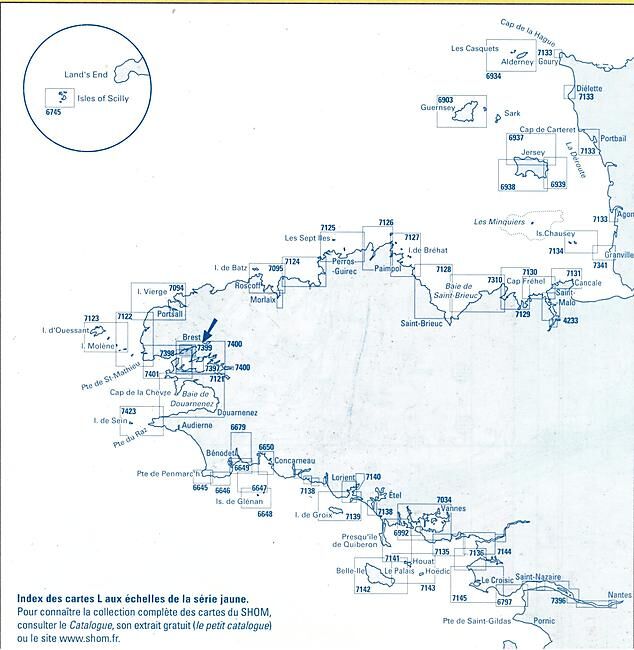 EPSHOM - 7399L PORT DE BREST
