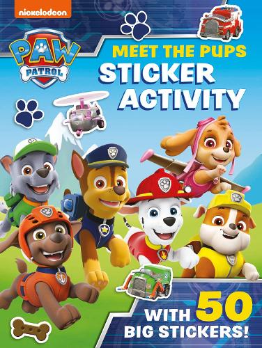 Paw Patrol: Meet the Pups Sticker Activity (Paperback)