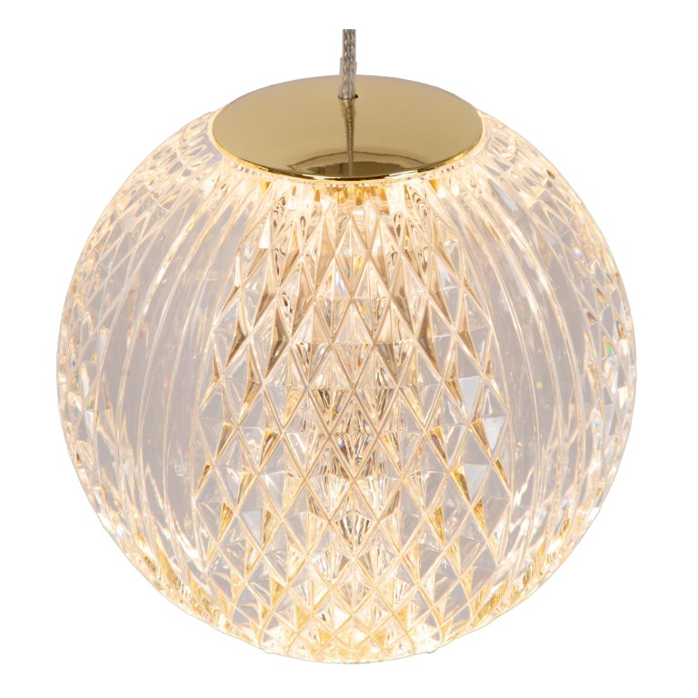 Lucide Cintra 5 cluster hanglamp LED rond transparant