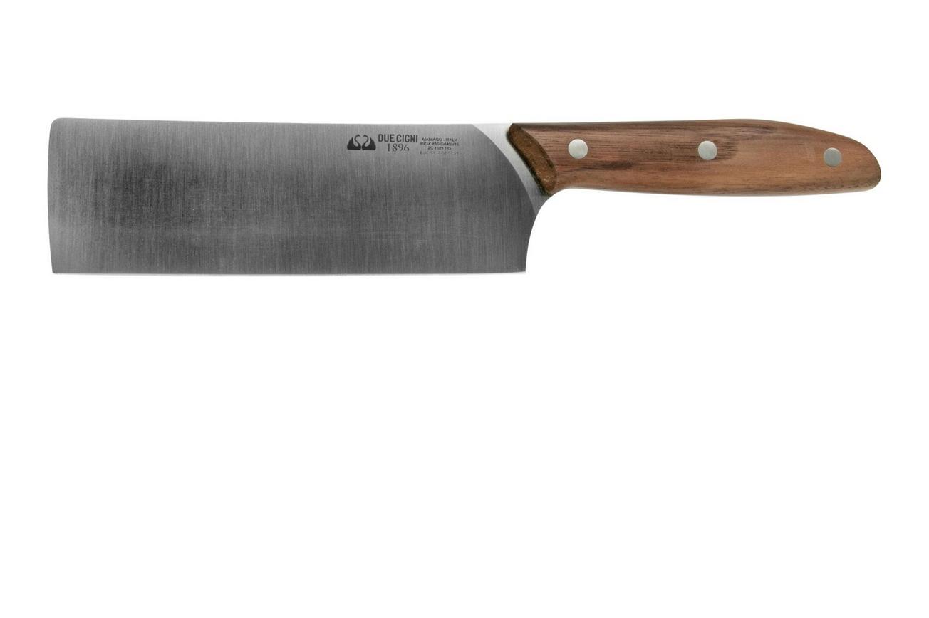 Due Cigni 1896, 2C1021NO nakiri 16.5 cm, walnoothout