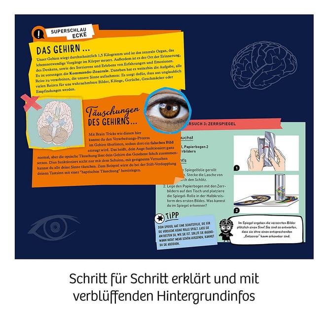 Fun Science - Brain Tricks - Experimentierkasten