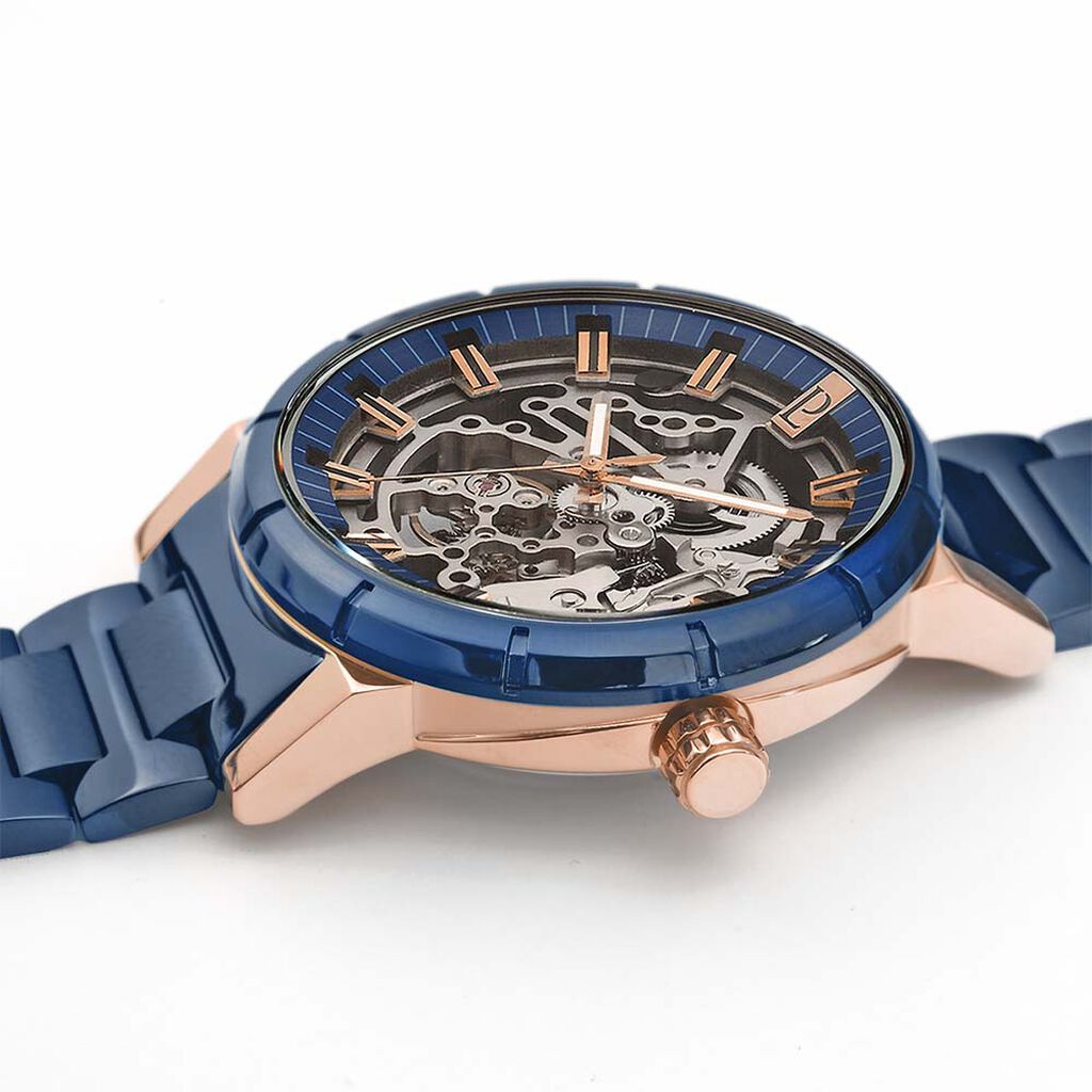 Montre Pierre Lannier Automatic Bleu