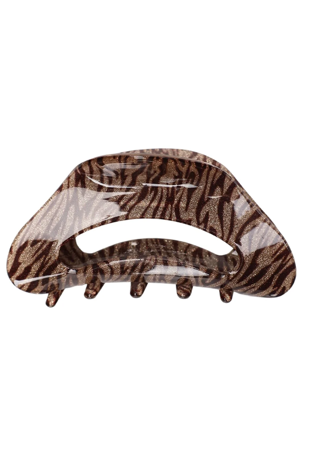Black Colour Bcaquila Glitter Hair Claw brown