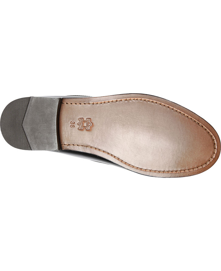 Dico Copenhagen Loafer Fringes Polido Black