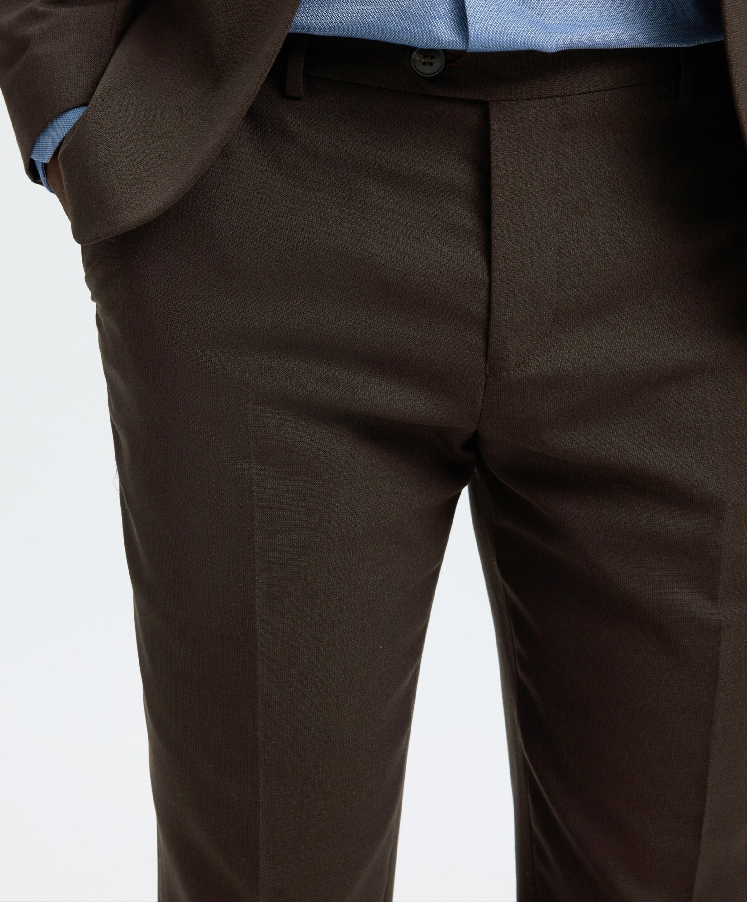 Selected SLHSLIM-NEIL TRS B NOOS heren pantalon bruin