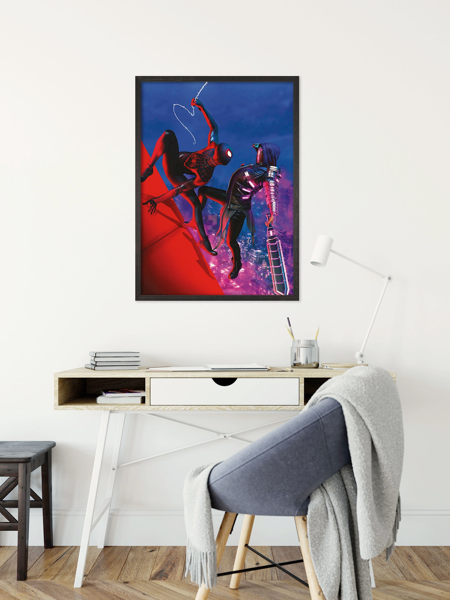 Komar Wandbild »Marvel Spider-Man Fight« Disney Set, 1 Stk. tlg. 30 x 40 cm (Breite x Höhe) - Kinderzimmer, Dekoration