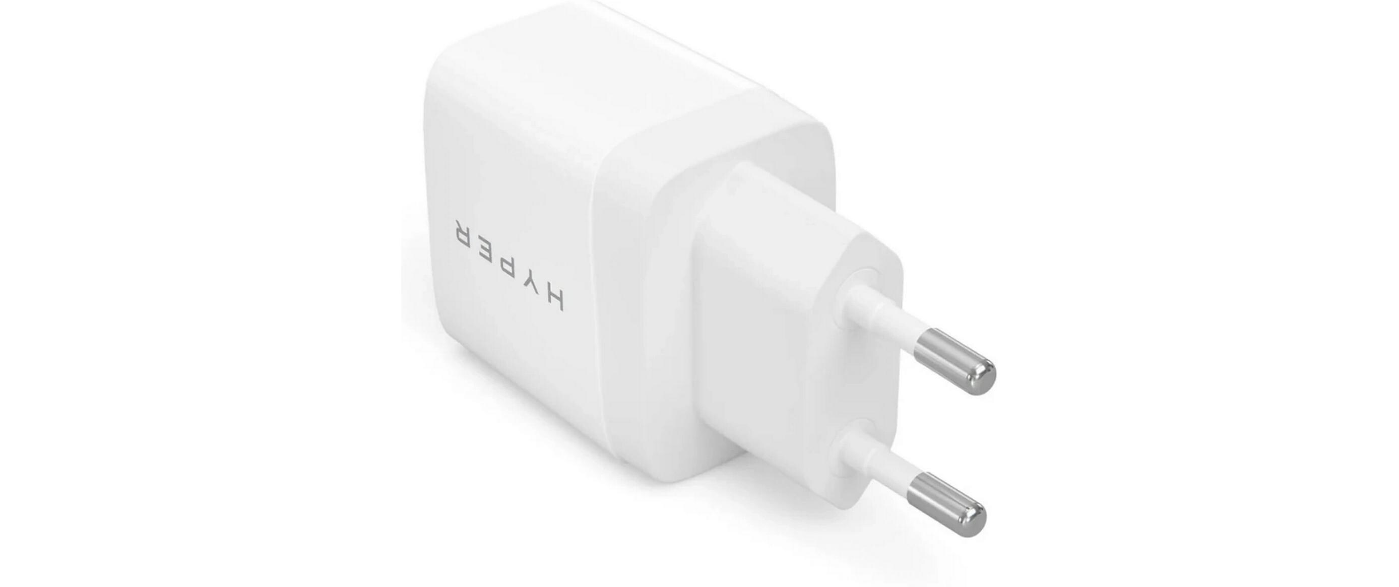USB-Wandladegerät HyperJuice USB-C GaN 20 W WeissUSB-C GaN Reise-Ladegerät