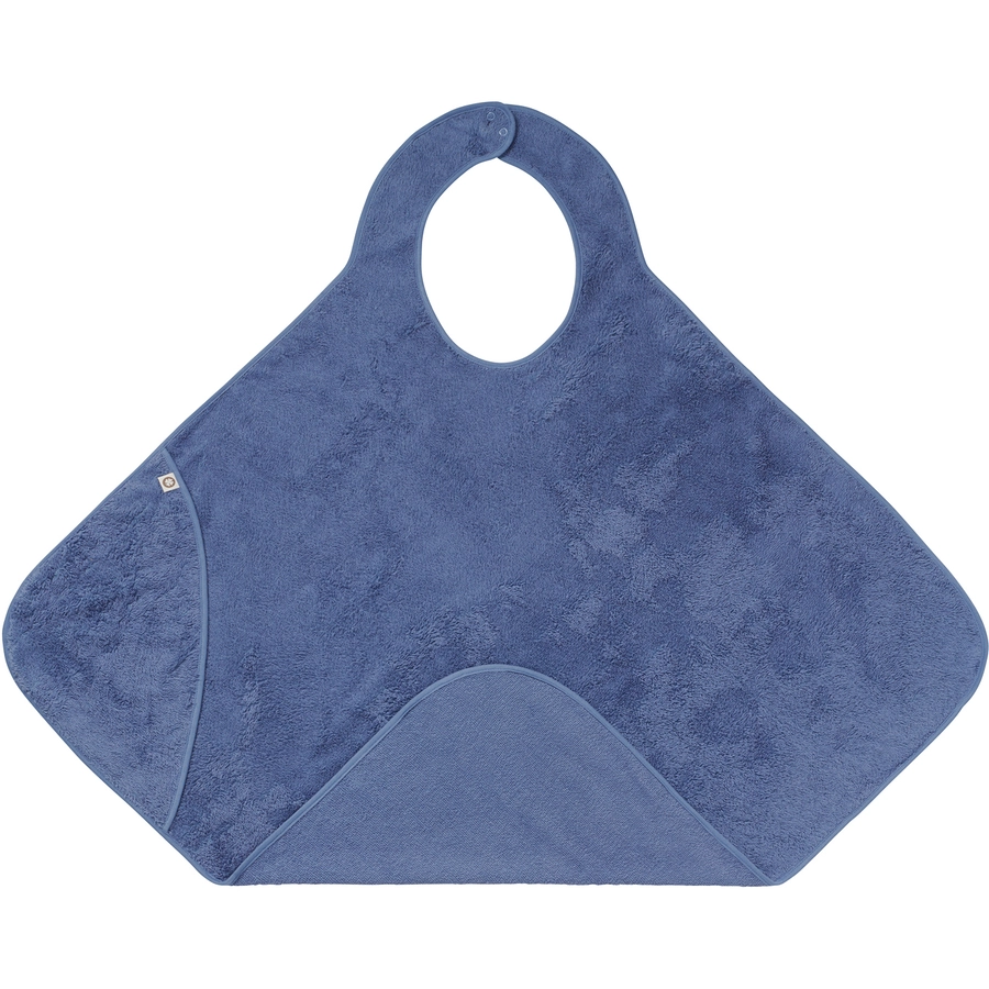 Noppies Badecape Wearable hooded towel 110cm Colony Blue