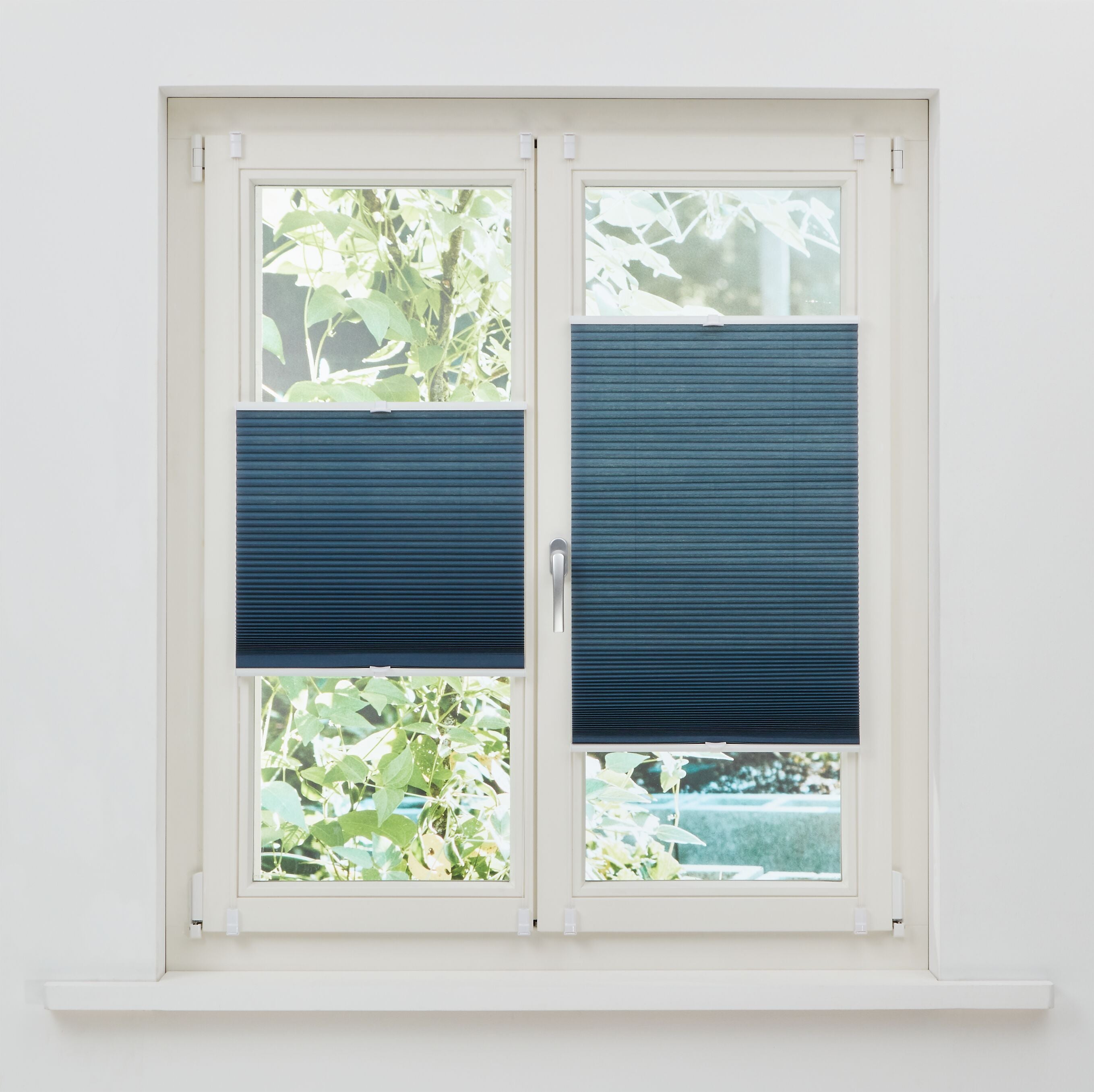 DAY-LIGHT Wabenplissee - Blau / B: 50.0 cm x H: 140.0 cm