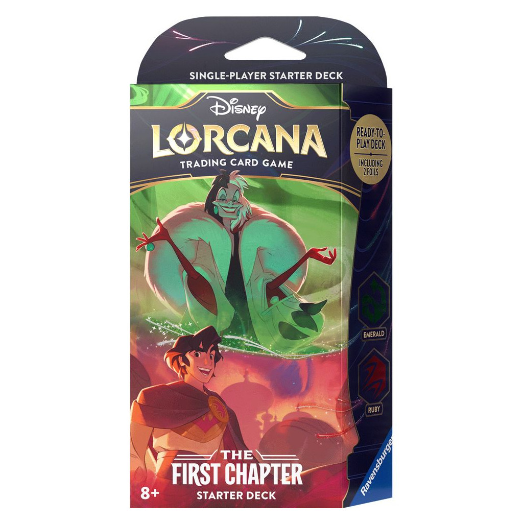 Lorcana - Deck de Démarrage Premier Chapitre - Cruella et Aladdin