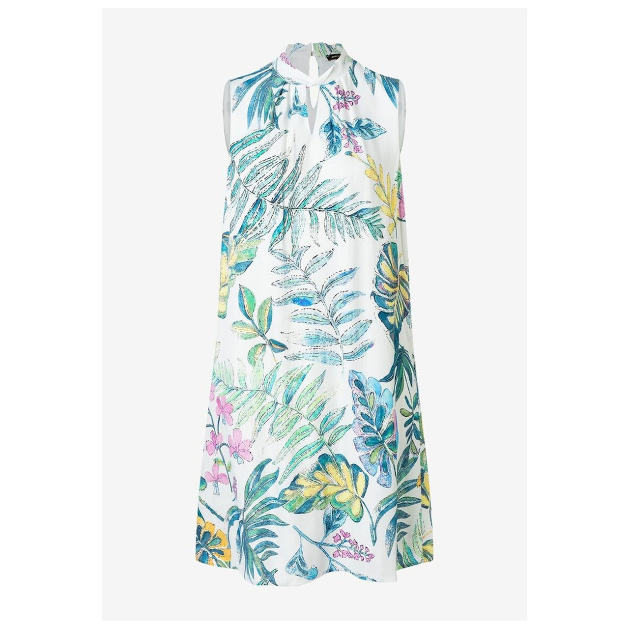 More & More Printed Satin Dress