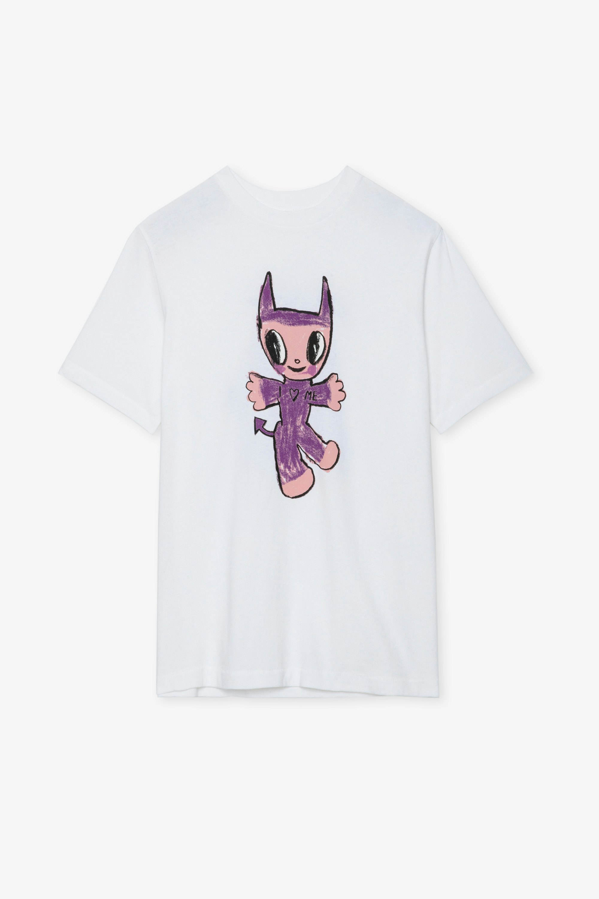 T-shirt Edwin Devil Strass