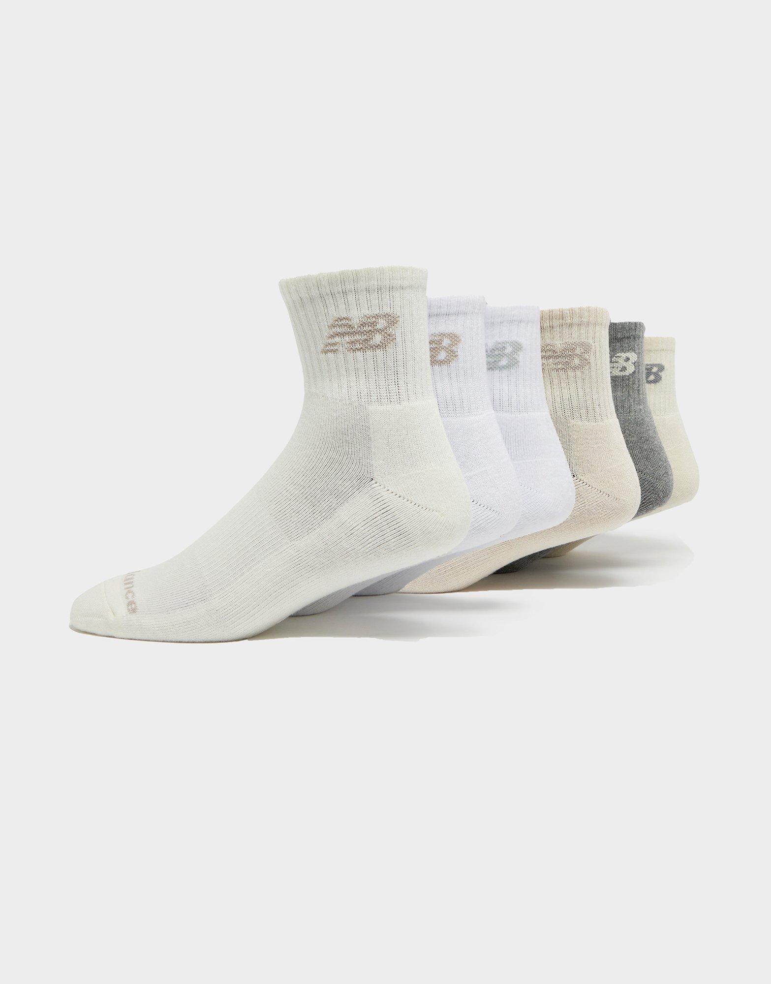 New Balance Lot de 6 chaussettes Everyday Quarter