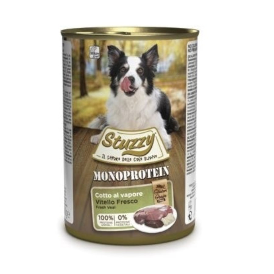 400 g Stuzzy Monoproteína Ternera lata para perros