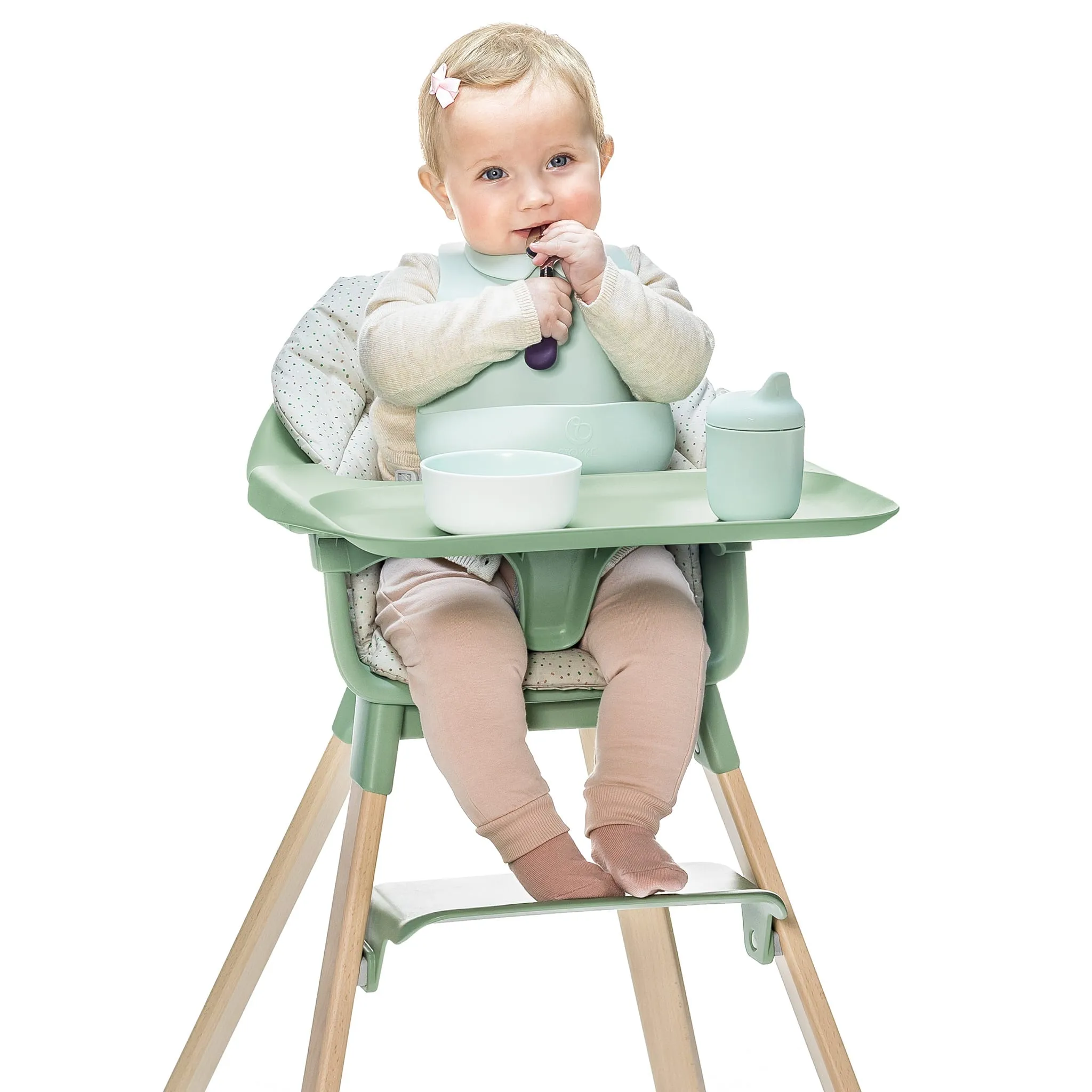 Stokke Coussin pour Chaise Haute Clikk - Gris