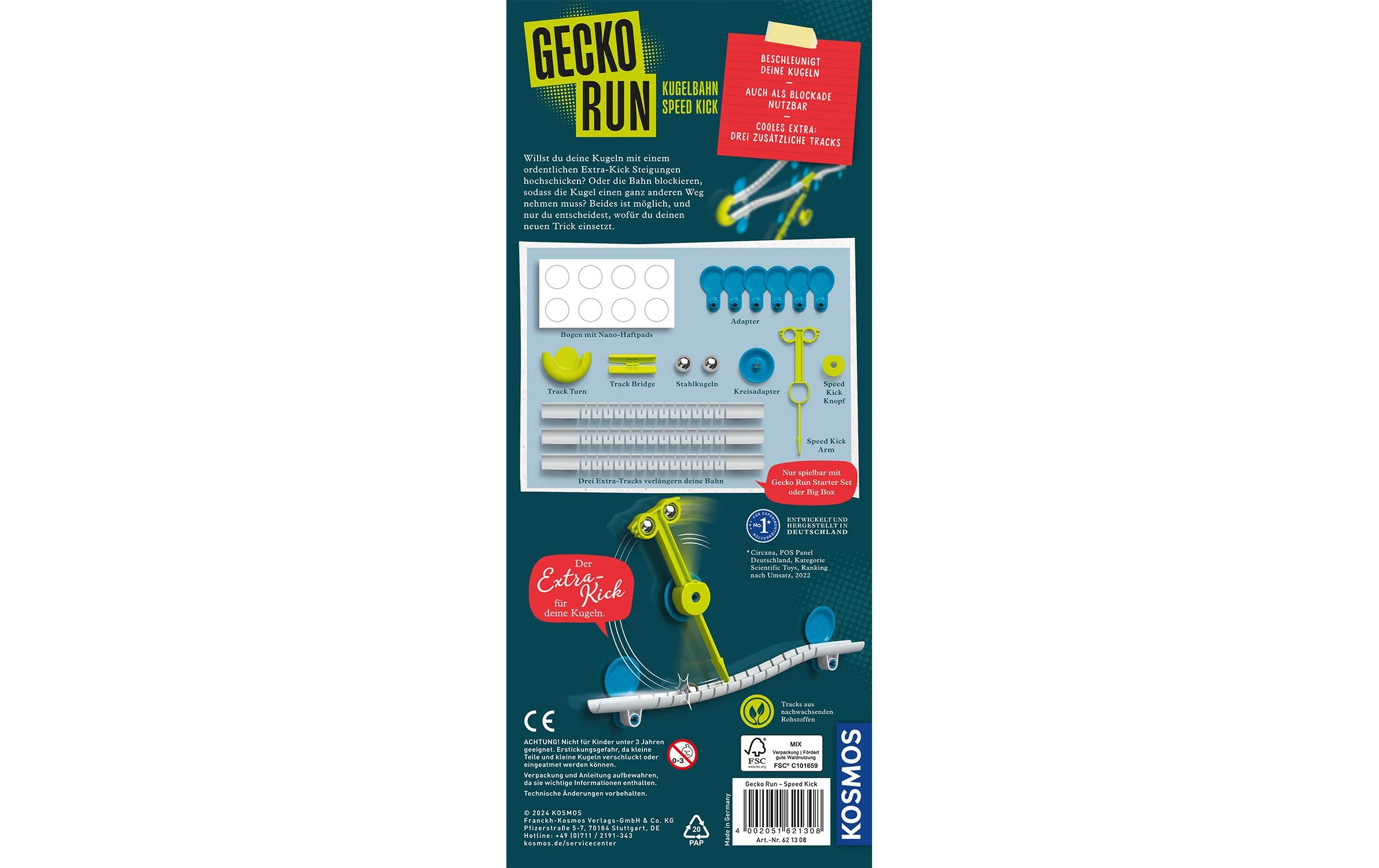 Kugelbahn Gecko Run – Speed KickErweiterung zum Starter-Set