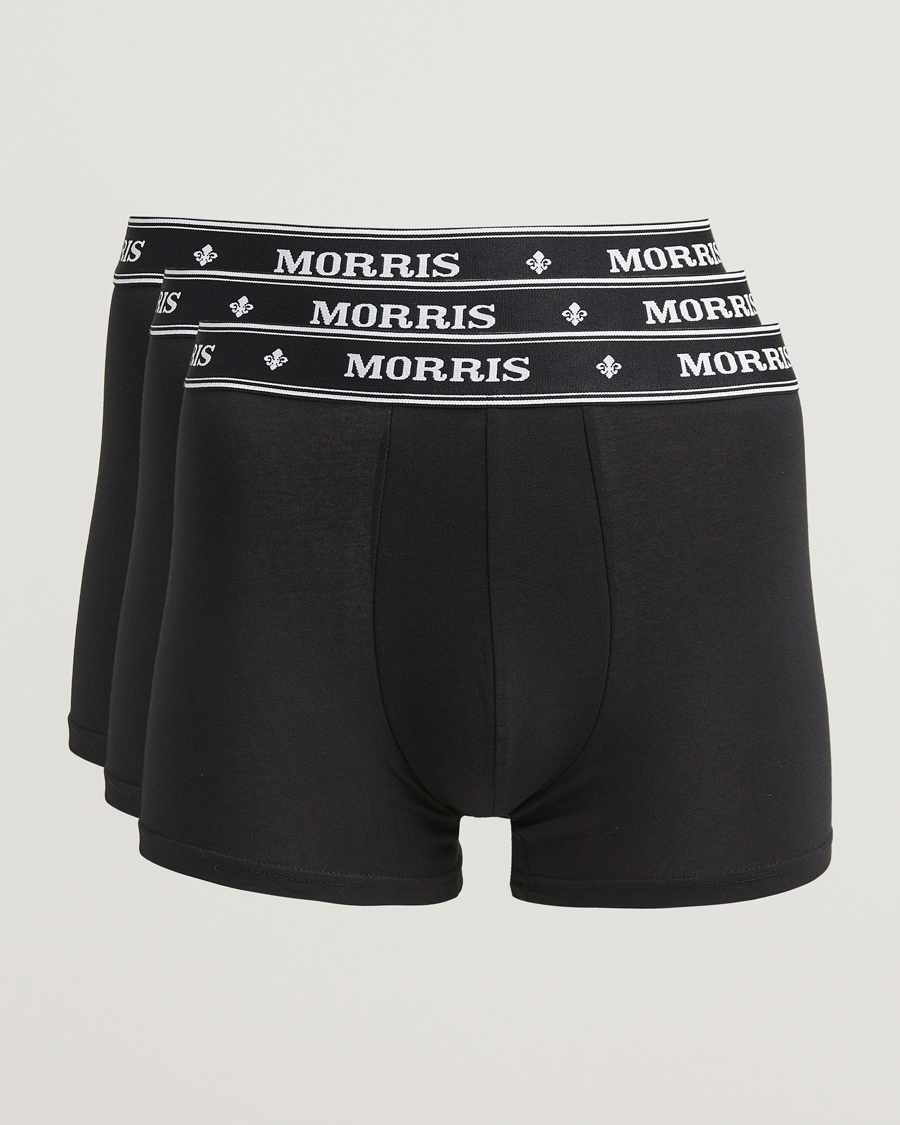 Morris Boxer Brief 3-Pack Black