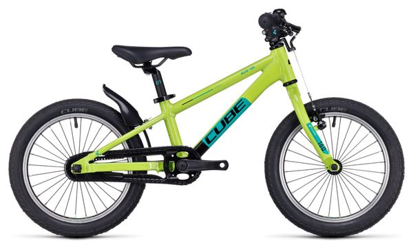 VTT Enfant Cube Cubie 160 RT Single Speed 16'' Vert  3 - 5 Ans