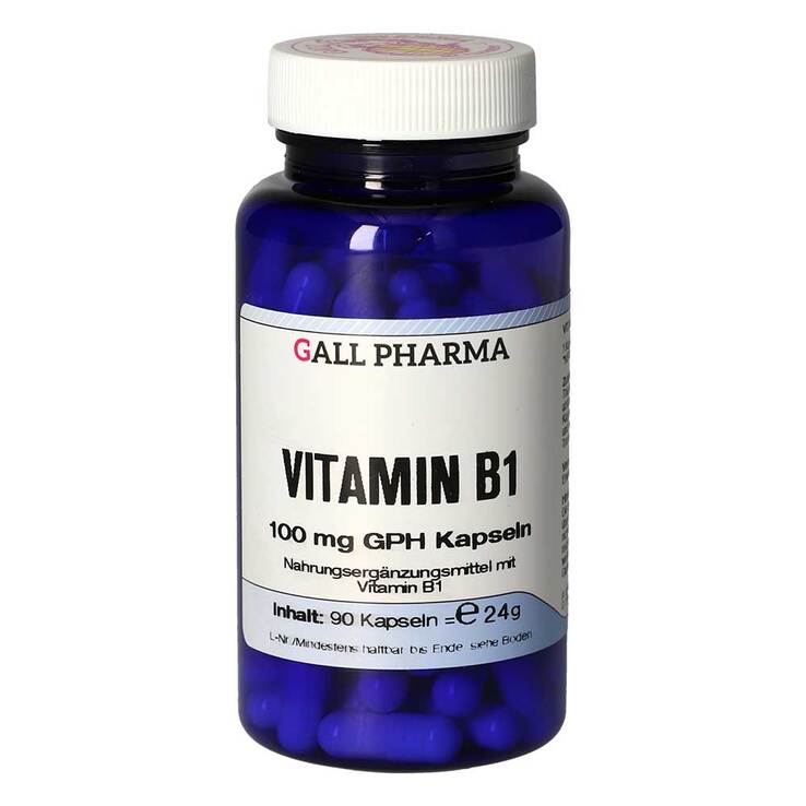 Vitamin B1 100 mg GPH Kapseln, 90 St