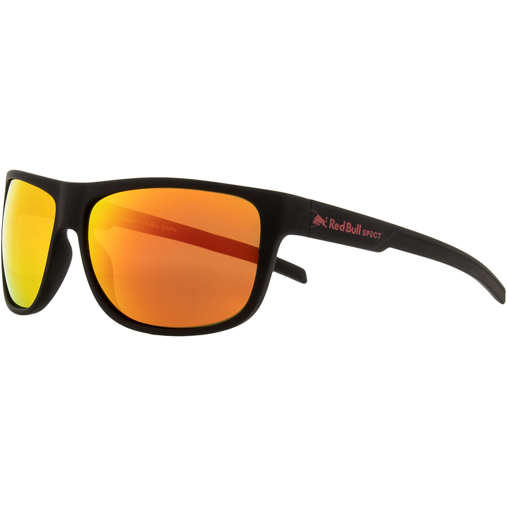 Red Bull Spect Eyewear - Lunettes de soleil Loom Noir Mat / Rouge
