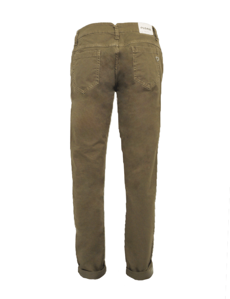 PLEASE PANTALON CHINO CARGO
