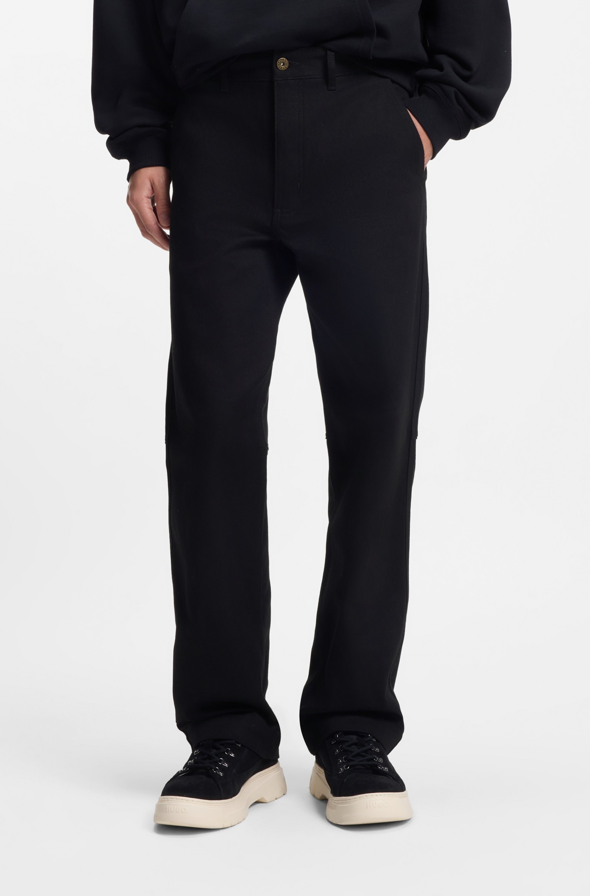 HUGO Blue Chinohose »Zarik«  regular fit mit schmalem Bein