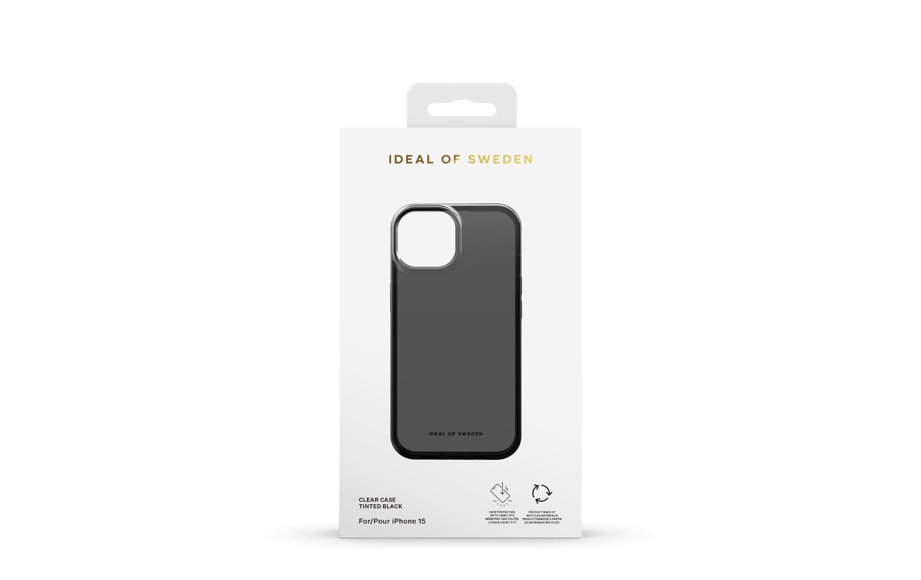 Back Cover Clear Tinted Black iPhone 15Transparente Schutzhülle für das Apple iPhone 15