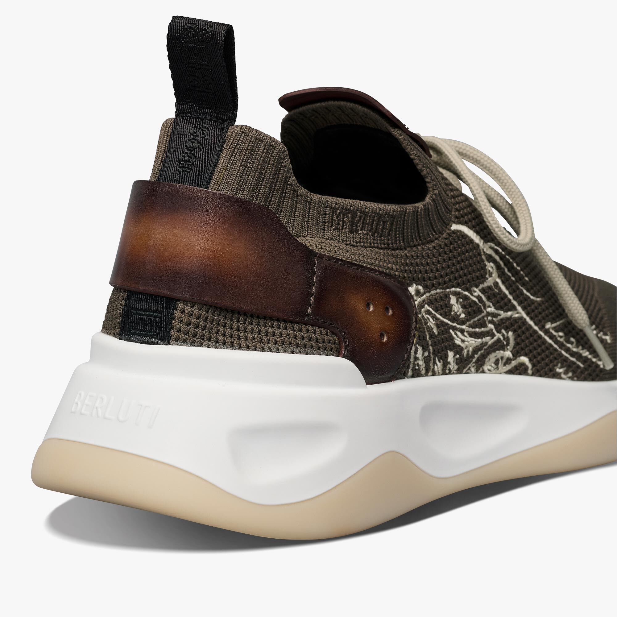 Sneaker Shadow En Maille Et Cuir