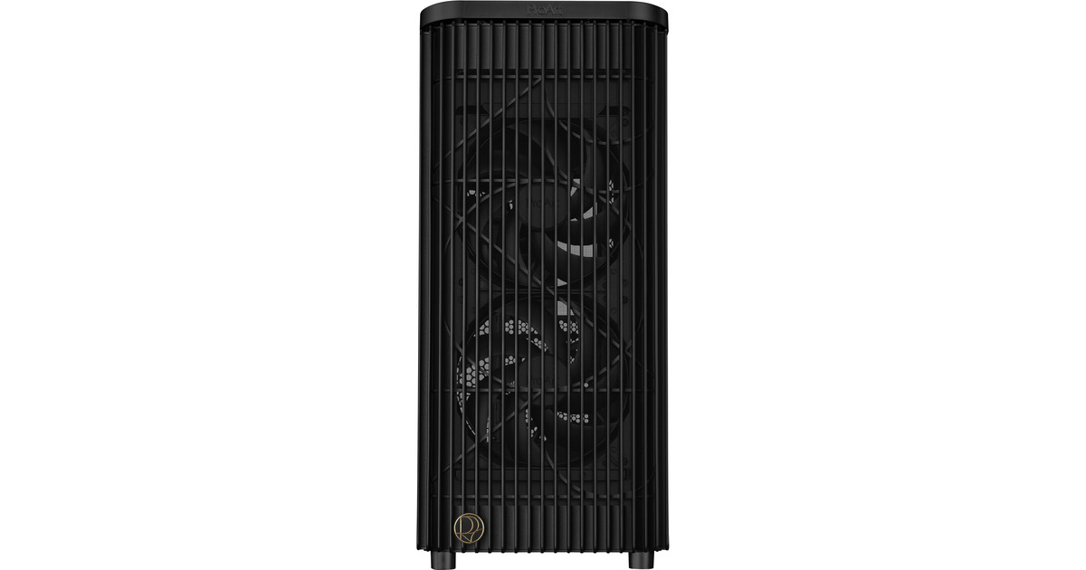 ASUSProArt PA401 - Tempered Glass Panel midi tower behuizing  (Zwart | 2x USB-A | 1x USB-C | Tempered Glass)