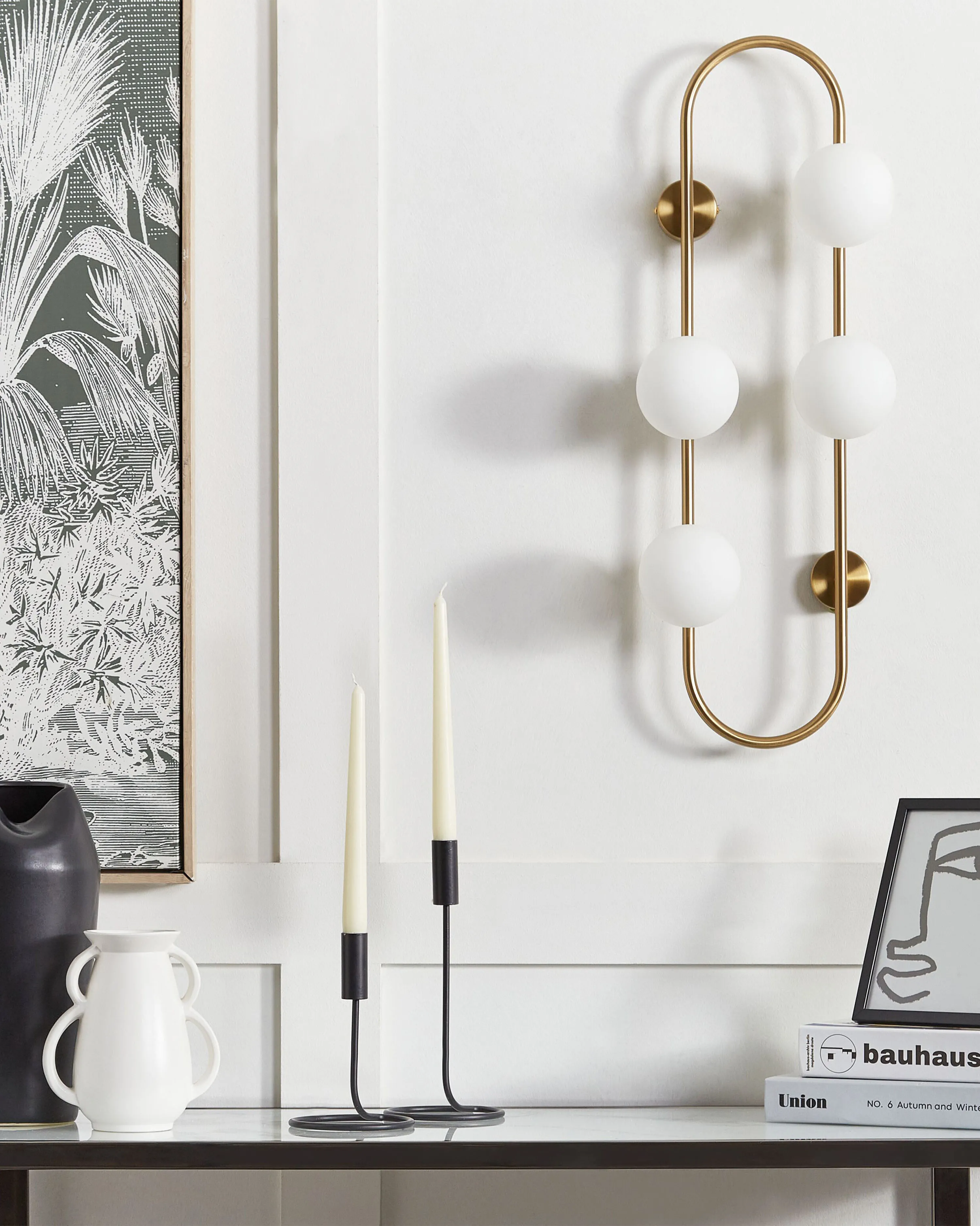 Wandlamp YANGO Metaal Goud
