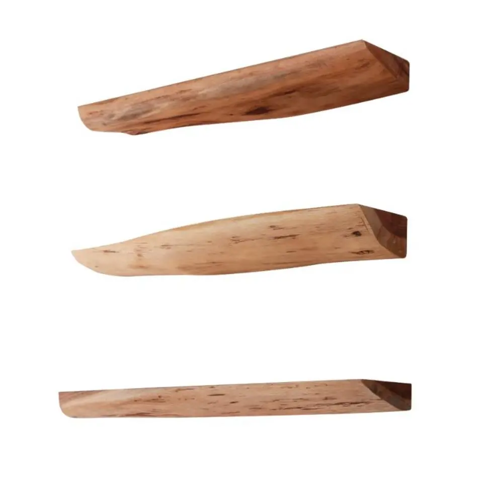 Kalfort Wandplank Davis set van 3 planken - 13x60x4 cm