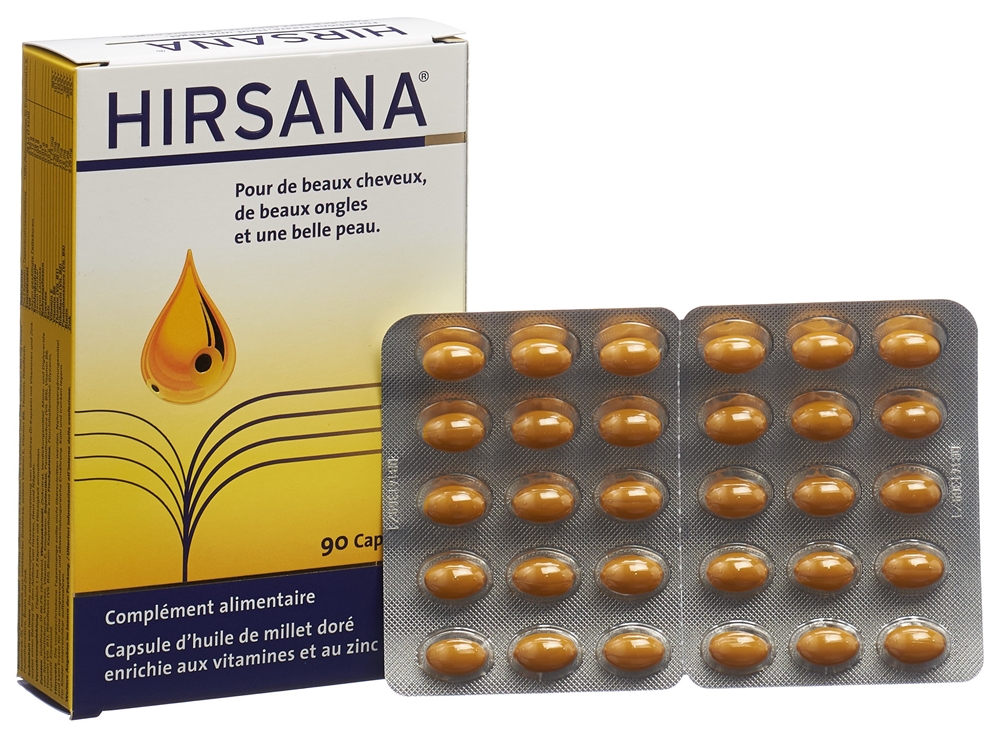 HIRSANA Goldhirse-Öl-Kapseln Kaps 90 Stk