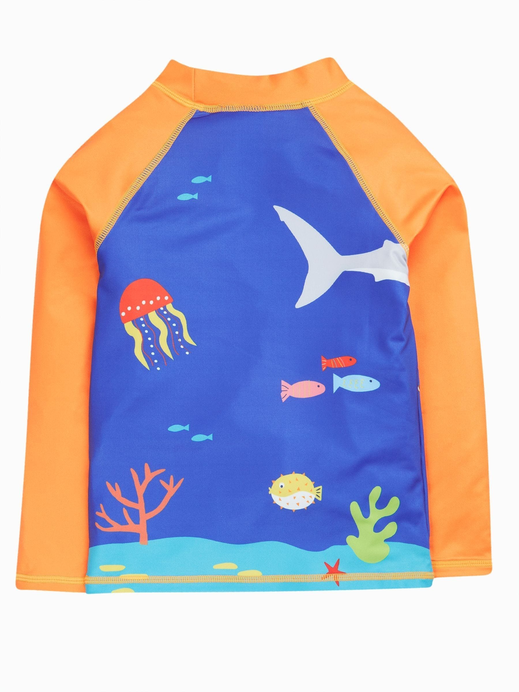 Oranje - Frugi Rainbow Sun Safe Rash Vest - Badkleding