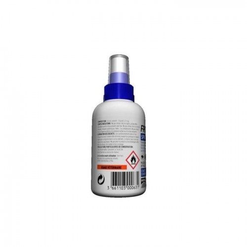 Spray antiparasitário Frontline para cães e gatos.