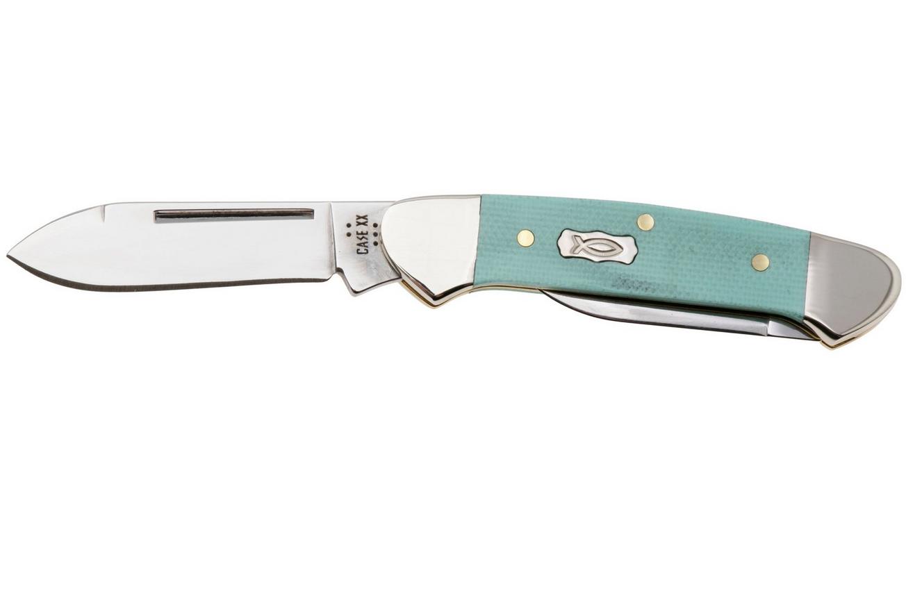 Case Baby Butterbean, Smooth Seafoam Green G-10 18107, 102132 SS zakmes
