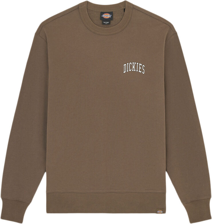 Dickies AITKIN CHEST SWEATSHIRT MUSHROOM/CL Mushroom/cloud