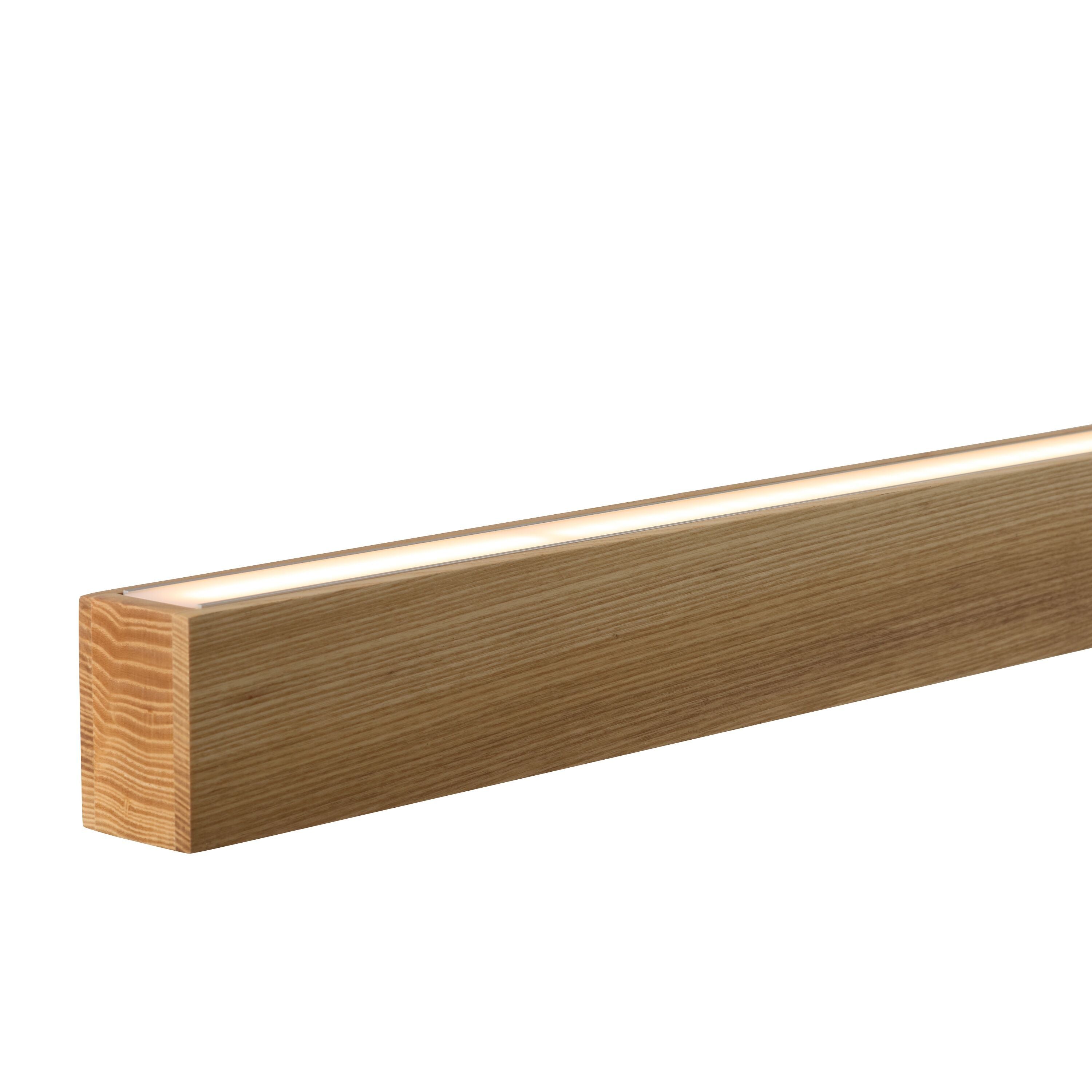 LIGA Hängeleuchte - Natur / B: 132.0 cm x T: 5.0 cm
