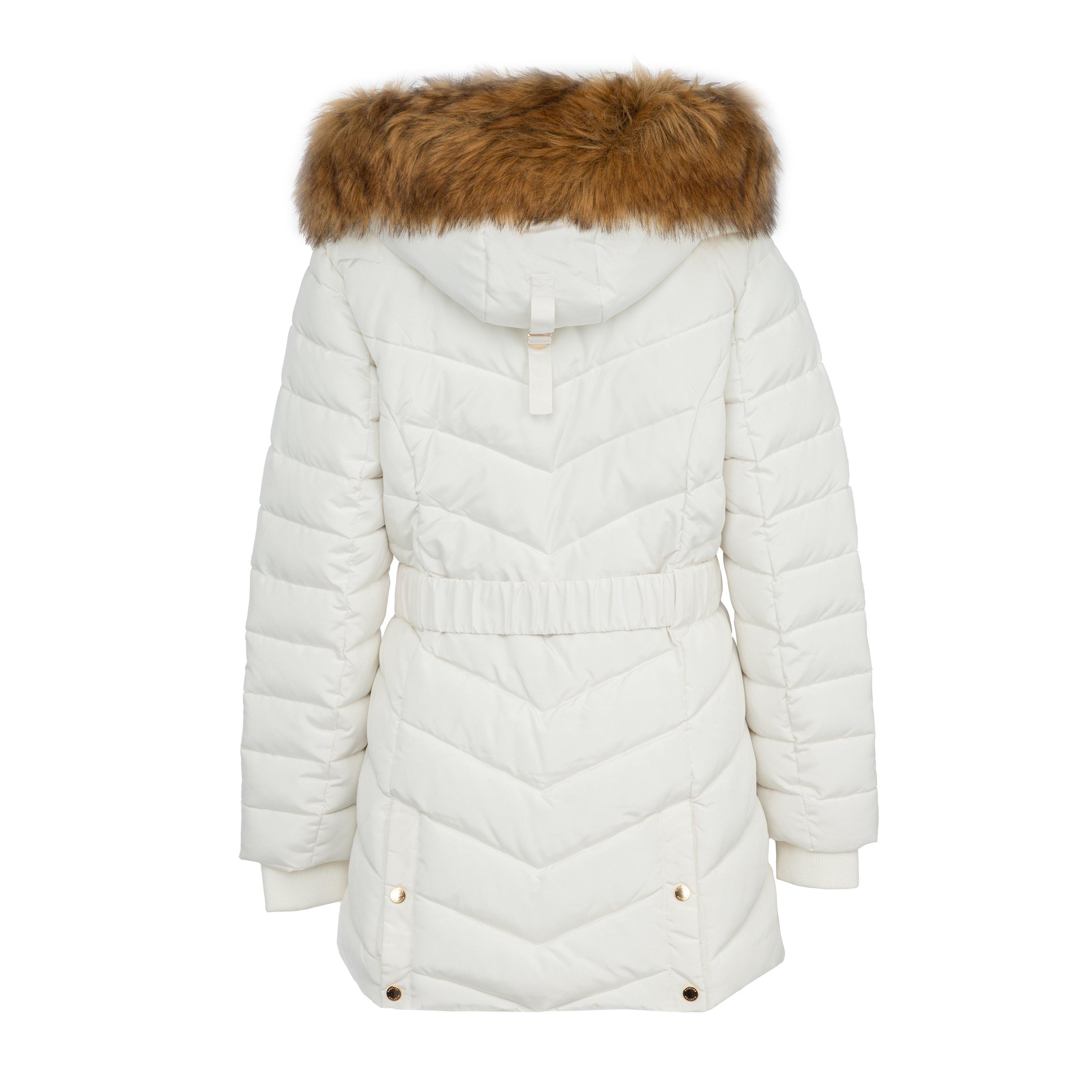 Firetrap Belt Bubble Jacket Womens