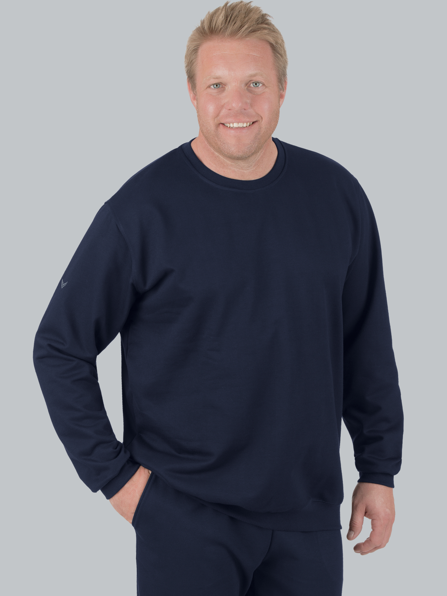 Sweatshirt aus Biobaumwolle Navy