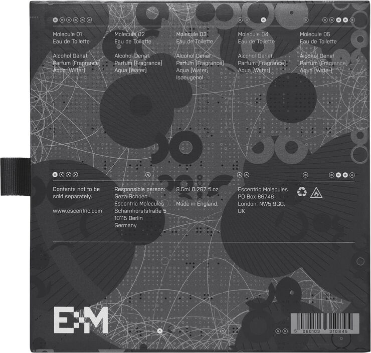Escentric Molecules MOLECULE 01 - 05 DISCOVERY SET 8,5 ML